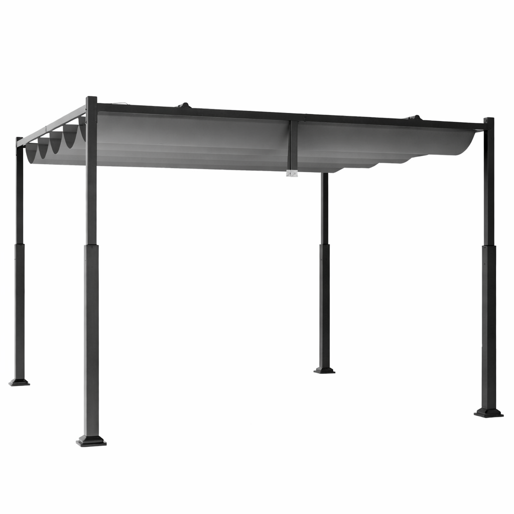 Pergola rétractable 3,10 × 3,10 m